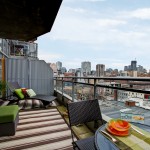 Terrace and view